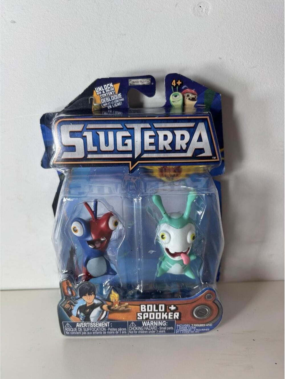 Slugterra Mini Figure 2-Pack BOLO & SPOOKER with Code for Exclusive Game items